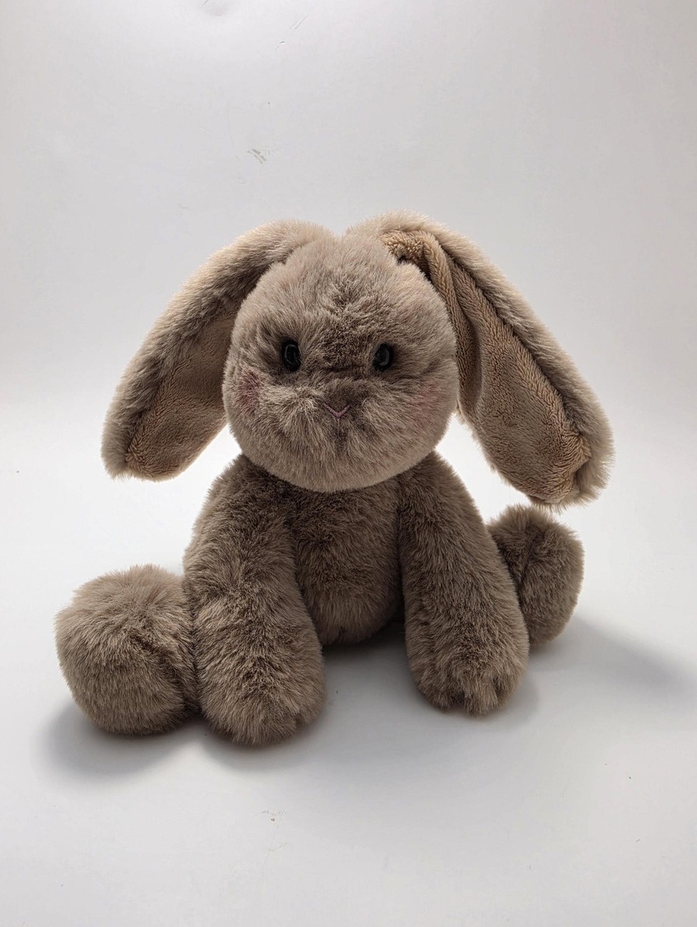 Aurora Blushing Cotton Tail Bunny Plush Soft New (7 inch)